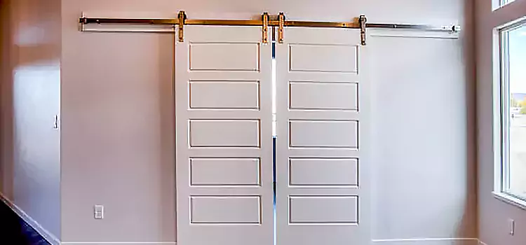 Glass Barn Door with Installation Hardware Kit Yuma